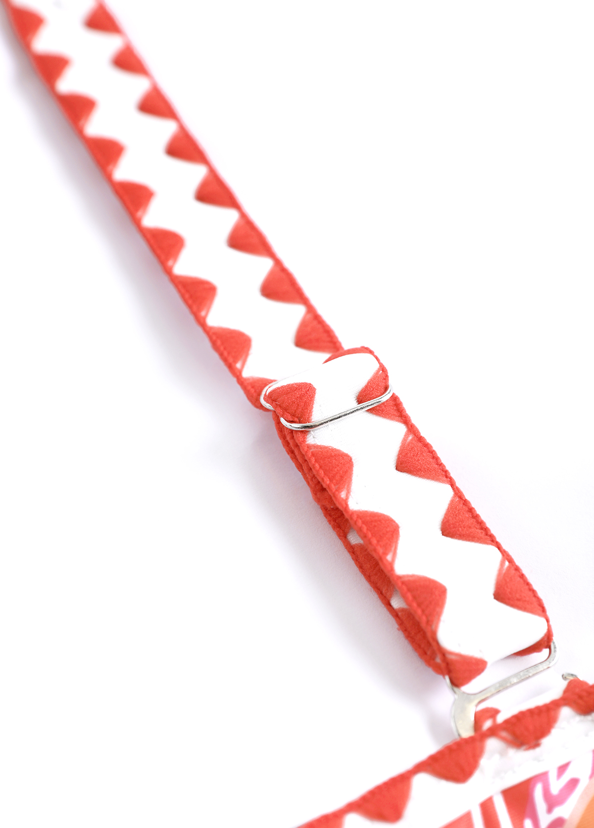 Tie Floral Print Coral One Piece Swimdress | picture 