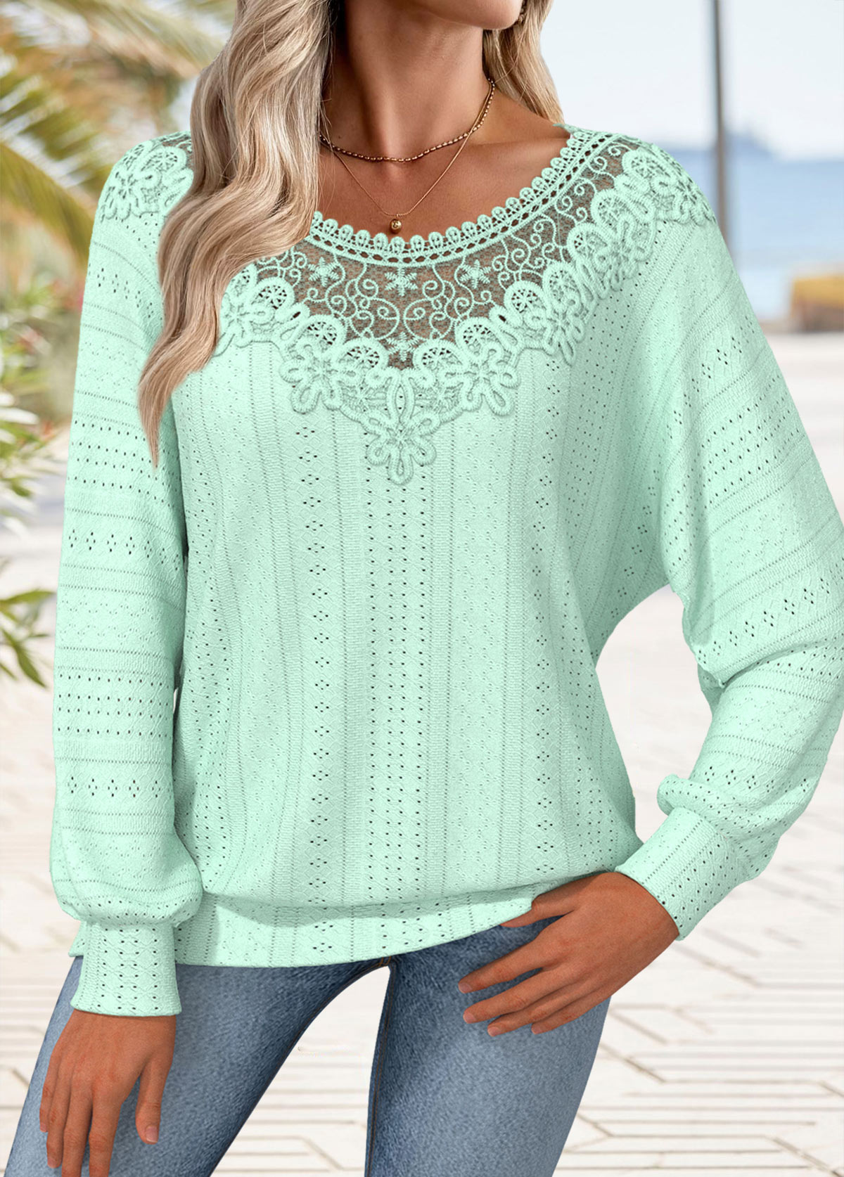 Sage Green Tummy Coverage Long Sleeve T Shirt | picture 