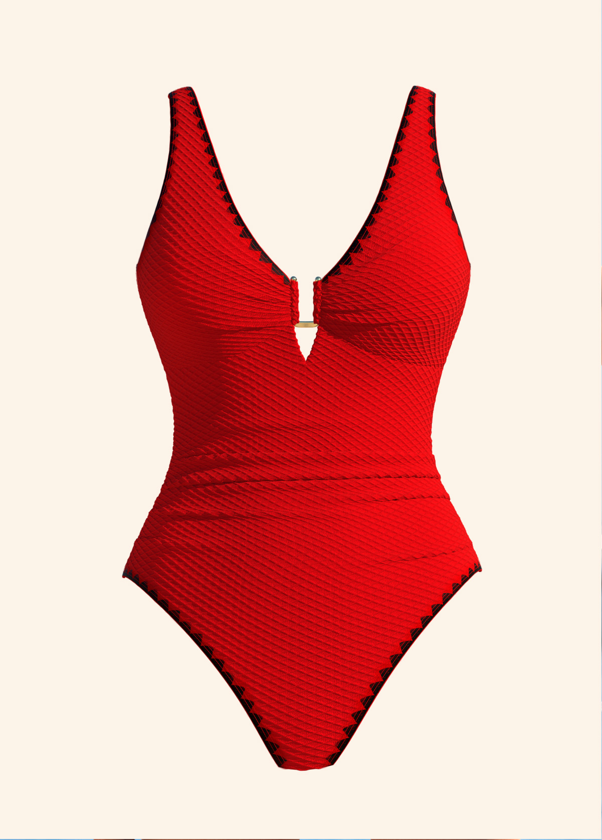 Pull On Paisley Print One Piece Swimwear and Sarong | picture 