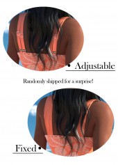 Surplice Marine Life Print Orange Swimdress and Shorts | thumb picture 