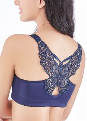 Royal Blue Three Quarters Cup Bra | thumb picture 