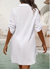 Pocket White Shirt Collar Cover Up | thumb picture 