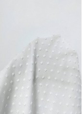 White Tummy Coverage Long Sleeve Turtleneck T Shirt | thumb picture 