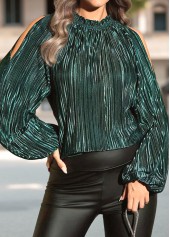 Blackish Green Tummy Coverage Long Sleeve T Shirt | thumb picture 