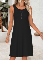 Black Tummy Coverage Floral Print Dress and Cardigan | thumb picture 