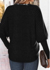 Black Tummy Coverage Long Sleeve Round Neck T Shirt | thumb picture 