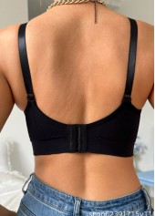 Black Color Three Quarters Cup Bra | thumb picture 