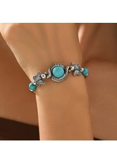 Mint Green Butterfly Alloy Detail Bracelet | thumb picture 