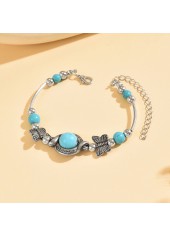 Mint Green Butterfly Alloy Detail Bracelet | thumb picture 