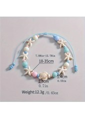 Light Blue Color Turtle CDetail Anklet | thumb picture 
