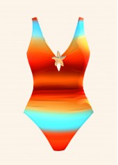Pull On Ombre One Piece Swimwear and Sarong | thumb picture 