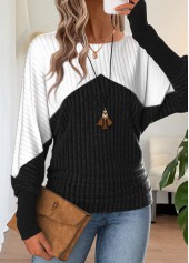 Black Tummy Coverage Long Sleeve Round Neck T Shirt | thumb picture 