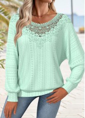 Sage Green Tummy Coverage Long Sleeve T Shirt | thumb picture 