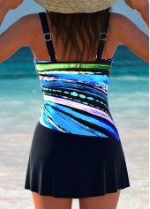 Surplice Ombre Navy One Piece Swimdress | thumb picture 