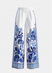 Thigh Slimmer Marine Life Print White One Piece Swimwear | thumb picture 