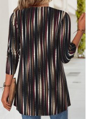 Multi Color Tummy Coverage Fake Two Piece Twinset | thumb picture 