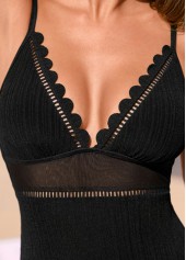Tummy Control Black One Piece Swimwear | thumb picture 