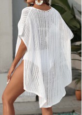 Hollow Out Tassel White Cover Up | thumb picture 