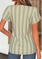 Sage Green Tummy Coverage Short Sleeve T Shirt | thumb picture 