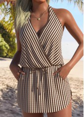 Tummy Coverage Light Coffee One Piece Swimdress | thumb picture 