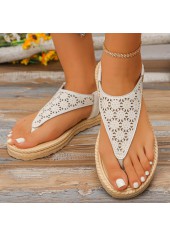 Beige Color Rubber Toe Post Falt | thumb picture 