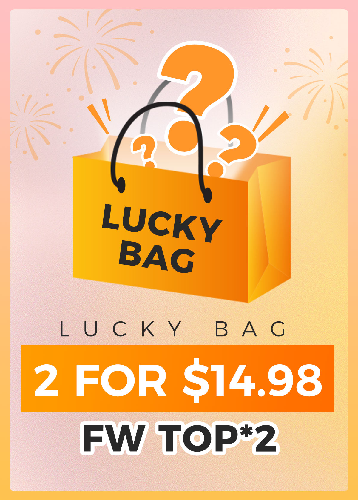 Lucky Bag-Random Color Tops- 2 Pieces | picture 