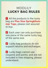 Lucky Bag-Random Color Plus Size Tops-2 Pieces | thumb picture 
