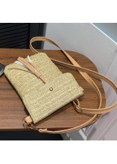 Light Camel Magnetic Tassel Crossbody Bag | thumb picture 