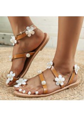 White Rubber Material Toe Post Falt | thumb picture 