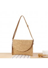 Dark Camel Color Magnetic Shoulder Bag | thumb picture 