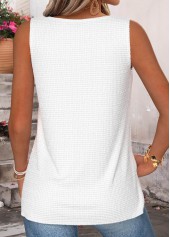 American Flag White Butterfly Print Tie Sleeveless Tank Top | thumb picture 