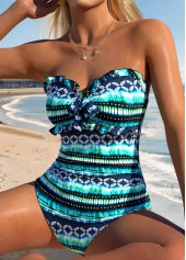 Multi Color Cut Out One Piece Swimwear | thumb picture 