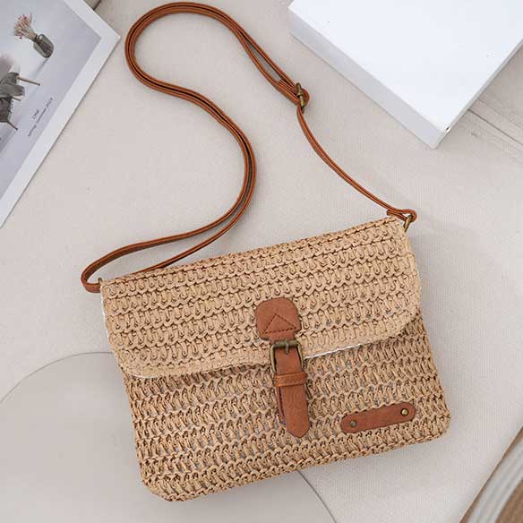 Dark Coffee Color Magnetic Crossbody Bag | picture 