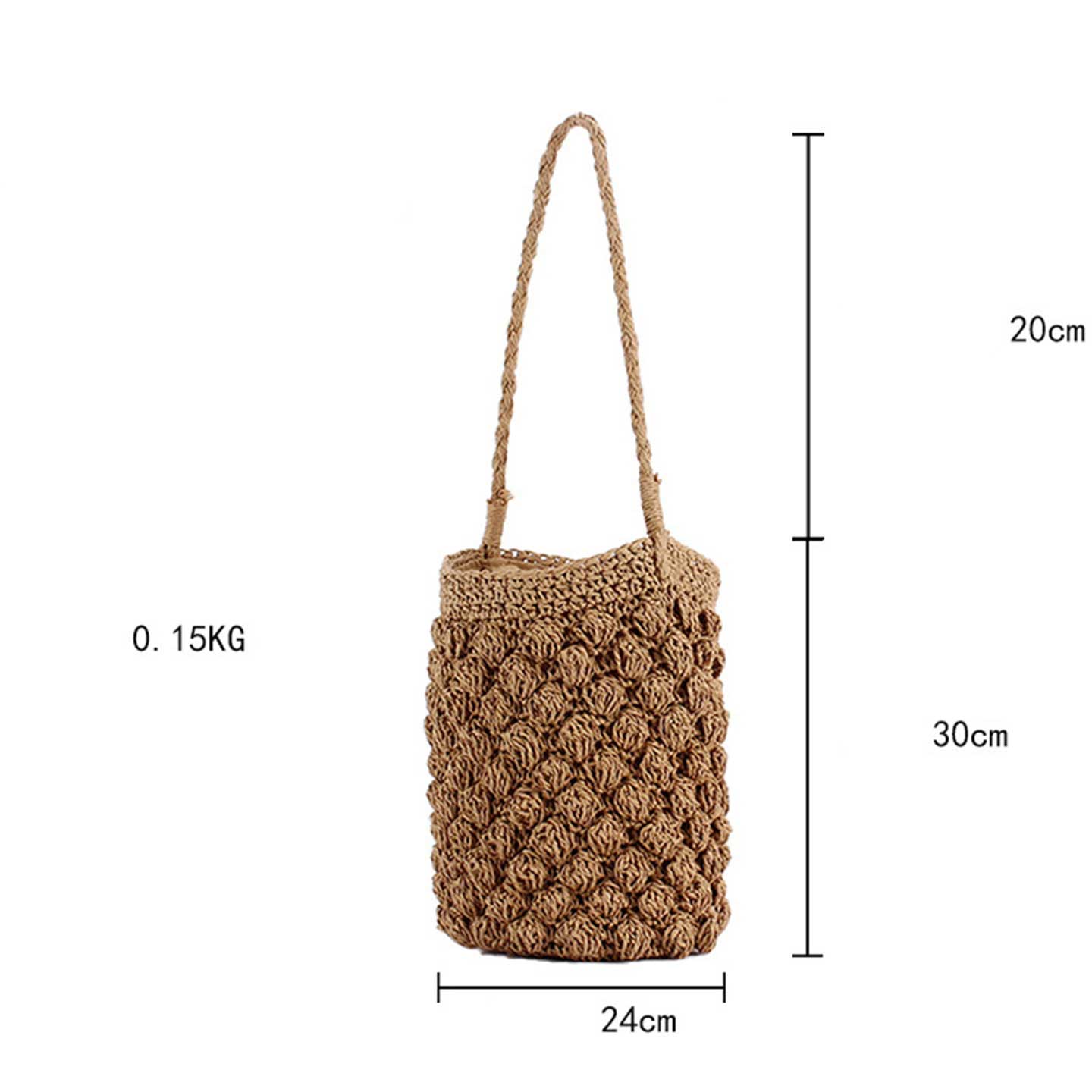 Dark Camel Open Shoulder Tote Bag | picture 