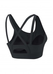 Black Color Scoop Neck Sports Bra | thumb picture 
