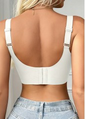 White Color Push-up Scoop Neck Bra | thumb picture 