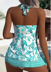 Mint Green Fake 2in1 One Piece Swimdress | thumb picture 