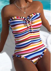 Multi Color Frill One Piece Swimwear | thumb picture 