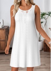 White Tummy Coverage Long Sleeve Dress and Cardigan | thumb picture 