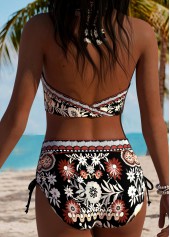 Black Tribal Print Bikini Set | thumb picture 