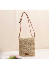 Beige Color Open Shoulder Tote Bag | thumb picture 