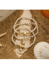 Golden Color Round Alloy Detail Bracelets | thumb picture 