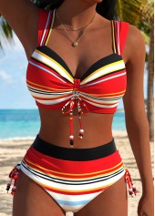 Multi Color Mid Waisted Push Up/supportive/enhance Bust Bikini Set | thumb picture 