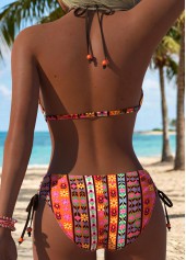 Multi Color Low Waisted Pull On Bikini Set | thumb picture 