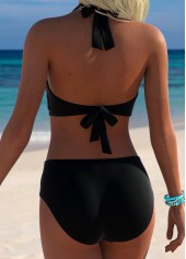 Cyan Mid Waisted Ombre Bikini Set | thumb picture 