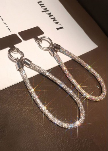 women clothes image of Multi Color Dazzle Colorful Print Phone Strap