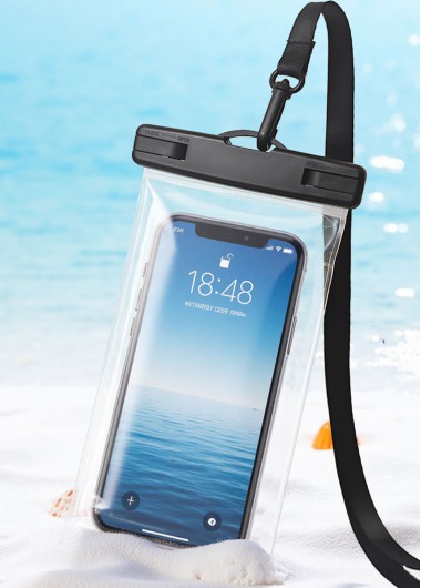 women clothes image of Black Plastic Water Proof Phone Case