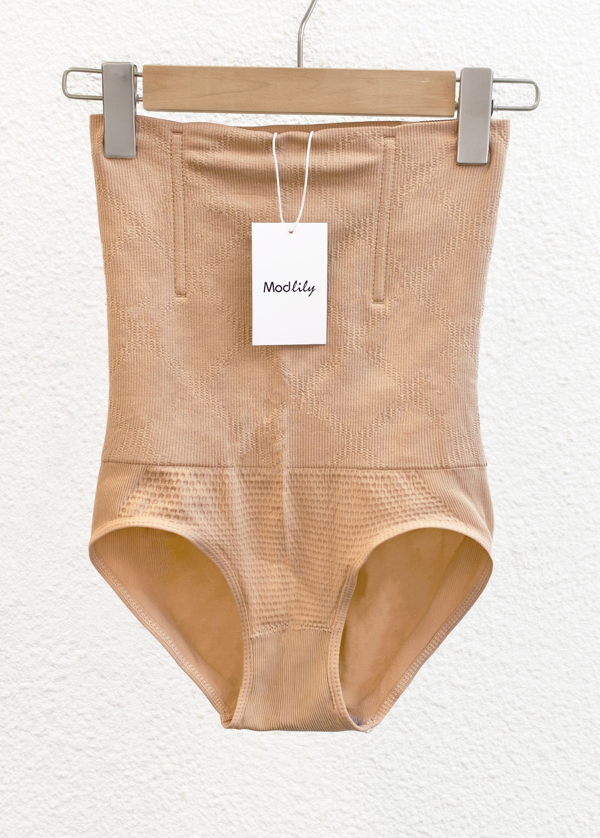 Skin Color High Waisted Shapewear Panties | picture 5