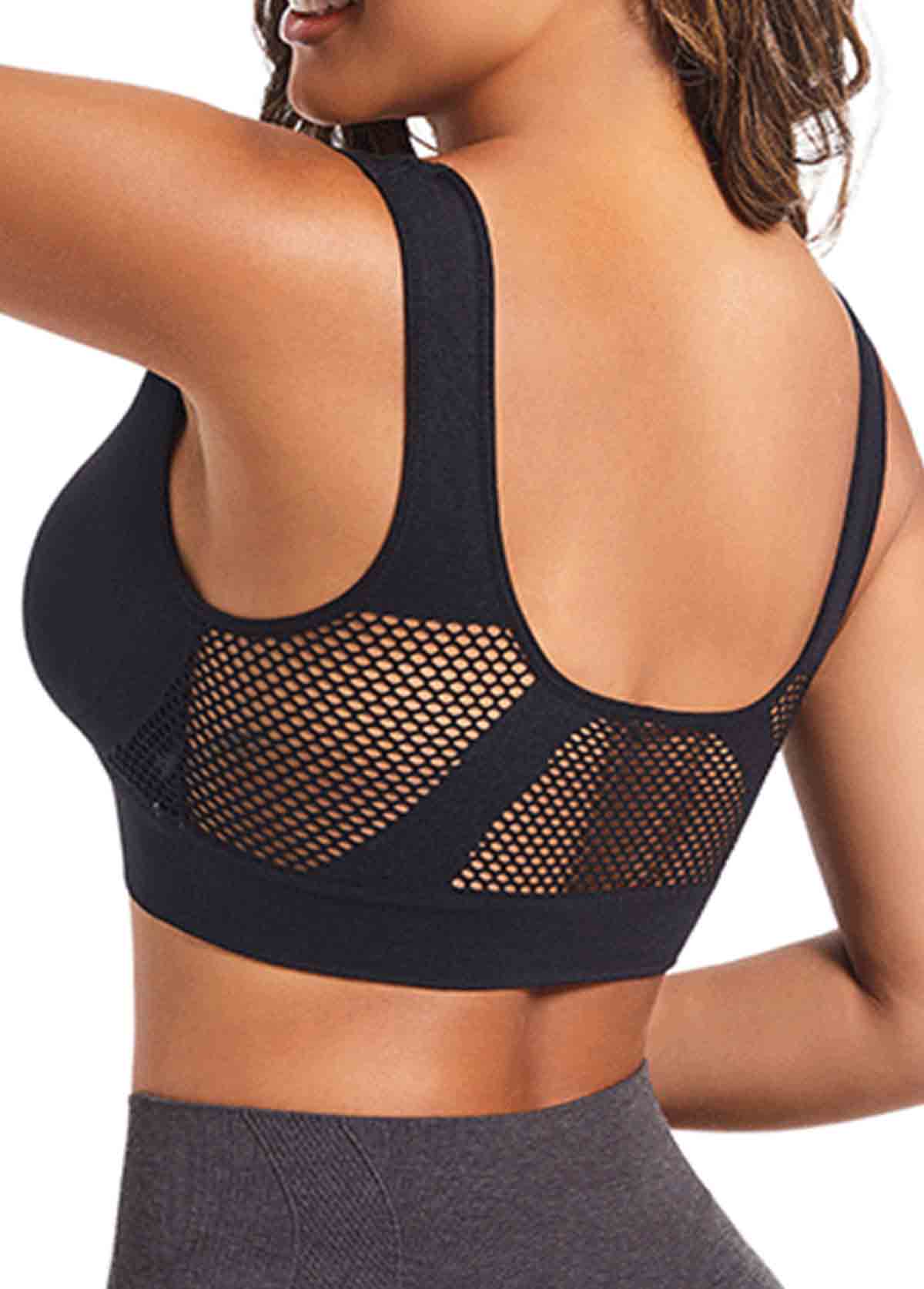 Black Scoop Push Up Bandeau Bra | picture 