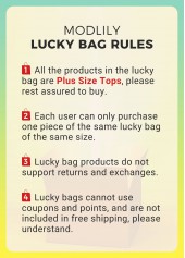 Lucky Bag-Random Color Plus Size Tops-2 Pieces | thumb picture 